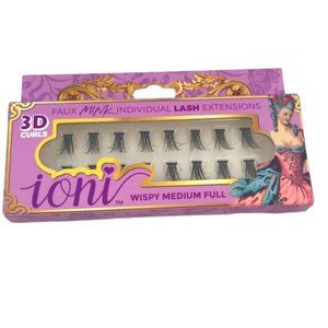 ioni ‘Wispy Medium Full’ 3D Curls Individual Lash Extensions 3 Strands